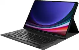 Coolblue Just in Case Premium Samsung Galaxy Tab S9 Ultra Toetsenbord Hoes AZERTY Zwart aanbieding