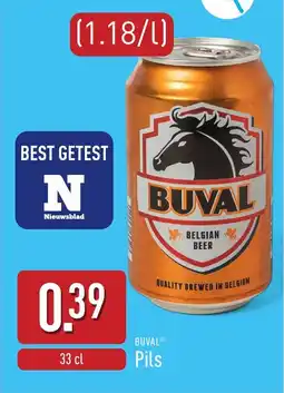 ALDI Buval Pils aanbieding