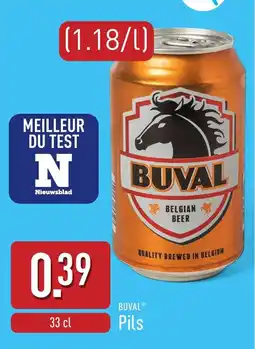 ALDI Buval pils aanbieding