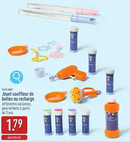 ALDI Playland jouet souffleur de bulles ou recharge aanbieding