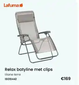 Europoint Relax batyline met clips aanbieding