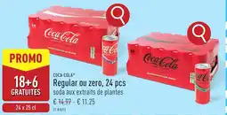 ALDI Coca-cola  regular ou zero aanbieding