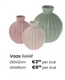 Europoint Vaas Reliëf aanbieding