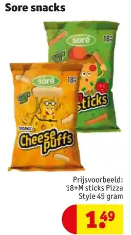 Kruidvat Sore snacks aanbieding