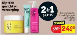 Kruidvat Nip+Fab gezichtsverzorging aanbieding