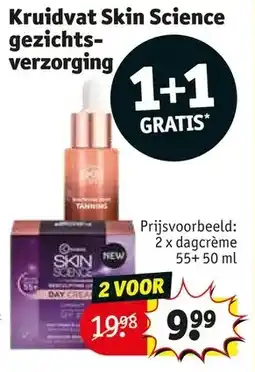 Kruidvat Kruidvat Skin Science gezichtsverzorging aanbieding