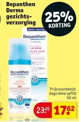 Kruidvat Bepanthen Derma gezichtsverzorging aanbieding