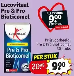 Kruidvat Lucovitaal Pre & Pro Bioticomel aanbieding