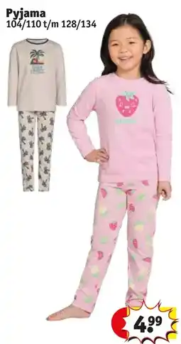 Kruidvat Pyjama aanbieding