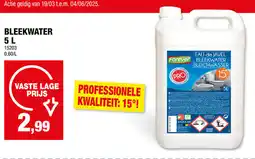 Hubo Bleekwater aanbieding