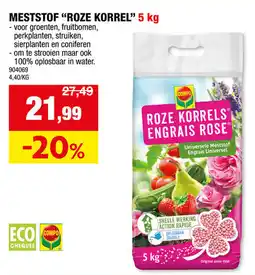 Hubo Compo Meststof Roze Korrel aanbieding