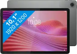 Coolblue Lenovo Tab 64 Go Wifi Gris avec Book Case aanbieding