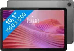 Coolblue Lenovo Tab 64 Go Wifi Gris avec Book Case aanbieding
