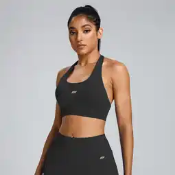 Decathlon Sportbeha Dames Sculpt Scrunch - Zwart aanbieding