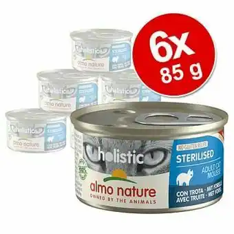 Zooplus 6x85g Specialised Nutrition Digestive Help met zeetong Almo Nature Holistic Kattenvoer aanbieding