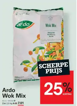 Sligro Ardo Wok Mix aanbieding