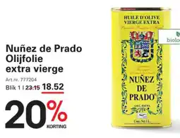 Sligro Nuñez de Prado Olijfolie extra vierge aanbieding