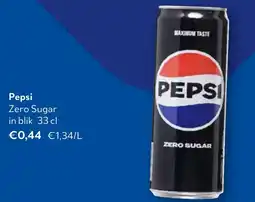 OKay Pepsi Zero Sugar in blik aanbieding