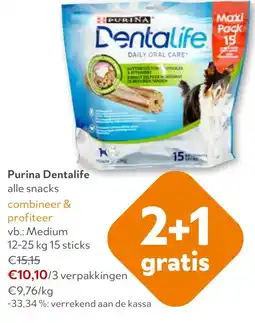 OKay Purina Dentalife alle snacks aanbieding