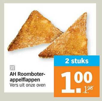 Albert Heijn Ah Roomboter Appelflappen aanbieding