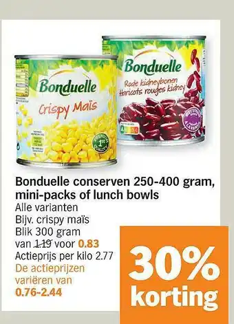 Bonduelle Conserve Mini-packs Of Lunch Bowls