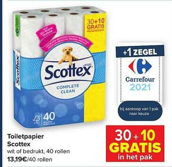 Toiletpapier Scottex