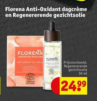 Florena Anti-oxidant Dagcréme En Regenererende Gezichtsolie