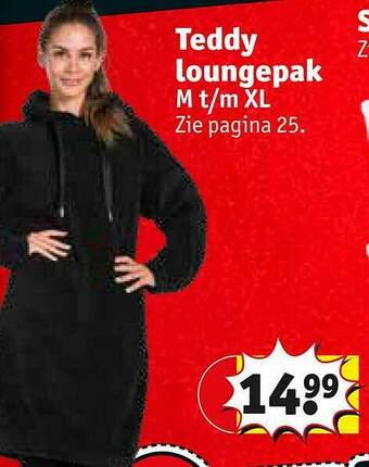 Kruidvat Teddy Loungepak aanbieding
