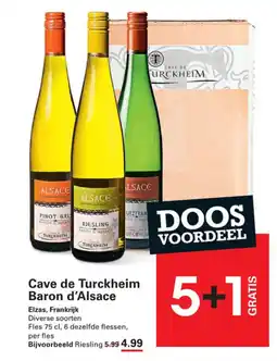 Sligro Cave de turckheim baron d'alsace aanbieding