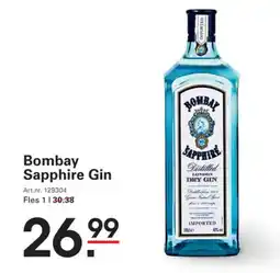 Sligro Bombay sapphire gin aanbieding