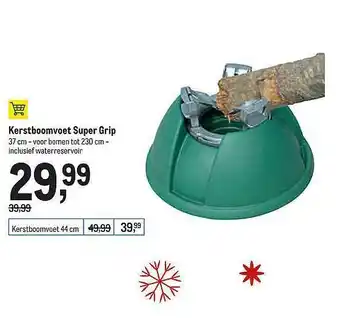 Makro Kerstboomvoet Super Grip aanbieding