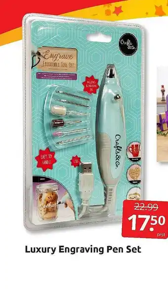 Boekenvoordeel Luxury Engraving Pen Set aanbieding