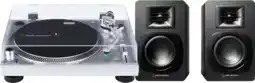 Coolblue Audio Technica AT-LP120XUSBHC + Audio-Technica ATH-SP3X Noir aanbieding