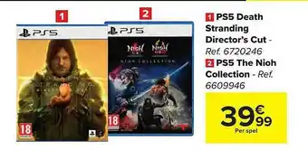 Ps5 Death Stranding Director's Cut , Ps5 The Nioh Collection