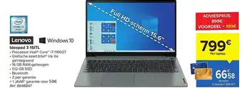 Ideapad 3 15itl Lenovo