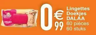 Cora Lingettes doekjes dalaa aanbieding