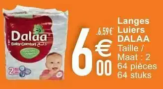 Cora Langes luiers dalaa aanbieding