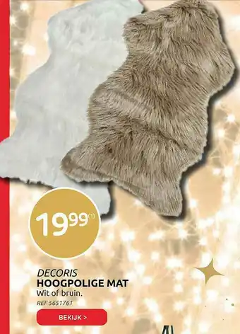 Brico Hoogpolige Mat aanbieding