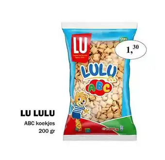 Maconal Food Lu Lulu Abc Koekjes aanbieding