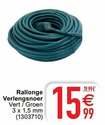 Cora Rallonge verlengsnoer aanbieding