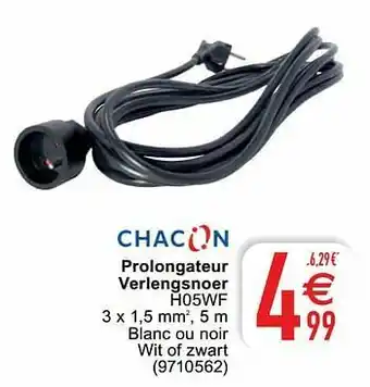 Prolongateur verlengsnoer h05wf