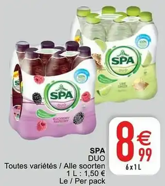 Cora Spa duo aanbieding