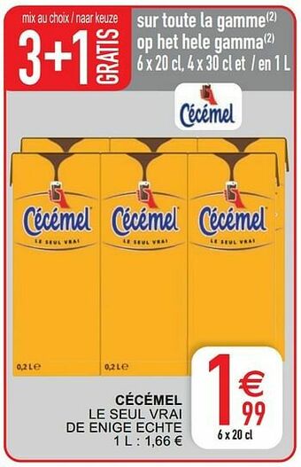 Cora Cécémel le seul vrai de enige echte aanbieding