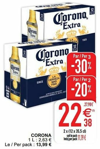 Cora Corona aanbieding