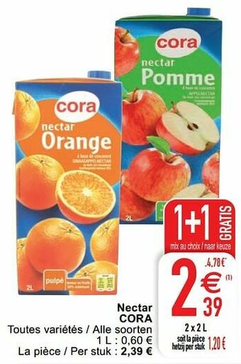 Cora Nectar cora aanbieding
