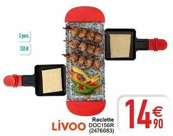 Cora Livoo raclette doc156r aanbieding