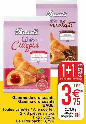 Cora Gamme de croissants gamma croissants bauli aanbieding