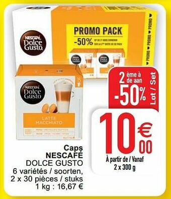 Cora Caps nescafé dolce gusto aanbieding