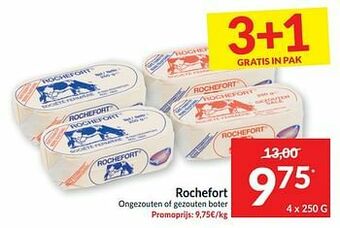 Intermarché Rochefort ongezouten of gezouten boter aanbieding