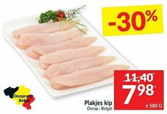 Intermarché Plakjes kip aanbieding